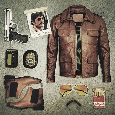 @pascalispunk Your lady killer Halloween kit. (3/9) #Narcos Lady Killer, Vintage Outfits Men, Don Pedro, Shirt Style Tops, Halloween Kit, Cute Couple Halloween Costumes, Creative Shirts, Baby Chickens, Pablo Escobar