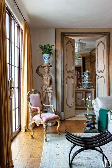 How to Add Baroque Style to Any Interior | Architectural Digest Rococo Interior Design, Baroque Interior Design, Rococo Interior, Baroque Interior, San Francisco Home, Modern Baroque, Baroque Decor, Spanish Style Home, Baroque Design