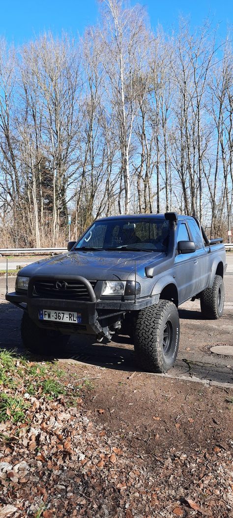 Mazda b2500 ford ranger lifted truck overland Ford Ranger Lifted, Mazda B2500, Custom Grill, Lifted Truck, 4x4 Trucks, Dream Garage, Ford Ranger, Mazda, Garage