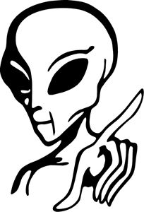 Alien Vector, Dna Tattoo, Silhouette Clip Art, Custom Screen Printing, Vinyl Car Stickers, Alien Art, Vinyl Cut, Pretty And Cute, Beautiful Tattoos