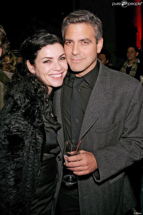 George Clooney and Julianna Margulies 60th Birthday Messages, Julianna Margulies, Amal Clooney, Jimmy Kimmel Live, Getting Older, Birthday Message, Entertainment Tonight, Jimmy Kimmel, Kris Jenner