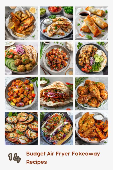 14 Budget Air Fryer Fakeaway Recipes: Enjoy Guilt-Free Takeaway at Home - My Money Cottage Crunchy French Fries, Tower Air Fryer, Delicious Air Fryer Recipes, Fakeaway Recipes, Uk Money, Air Fryer Chicken Tenders, Crispy Fries, Juicy Burgers, Affordable Recipes