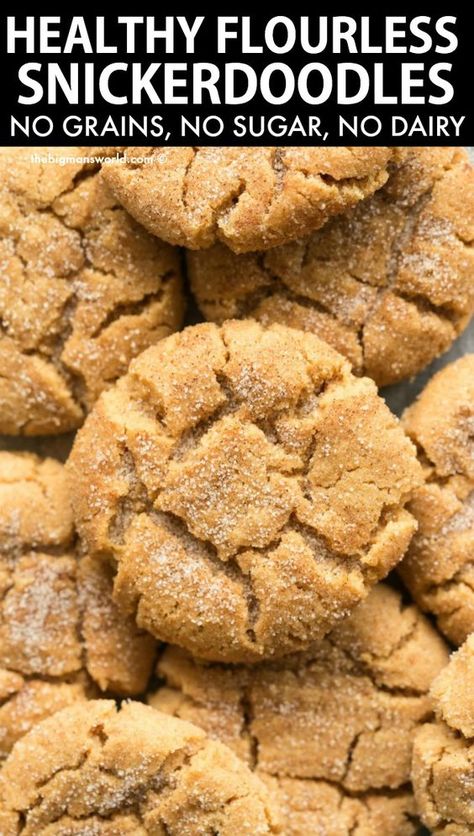 Healthy Snickerdoodle Cookies, Low Sugar Cookies, Snickerdoodle Cookies Easy, Sugar Free Baking, Cookies Healthy, Cookies Gluten Free, Cake Mixes, Snickerdoodle Cookies, Baking Soda Beauty Uses