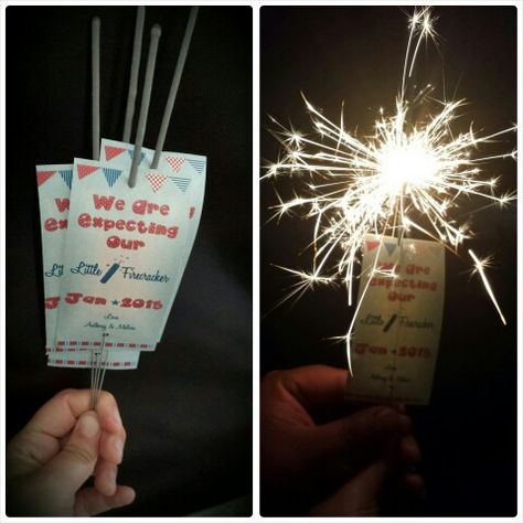 Pregnancy Announcement 4th of July Sparklers Sparkler Gender Reveal, 4th Baby Announcement, Pregnancy Announcement 4, July Baby Announcement, 4 Th Of July Decorations, Pregnant Announcement, Second Pregnancy Announcements, Baby Chart, Gerber Baby Food