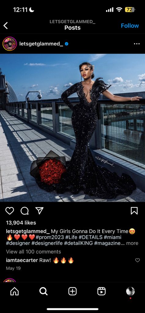 Best Prom Looks, Senior Prom Dresses Black Women, Long Sleeve Prom Dress Black Women, Night In The City Prom Dress, Individual Prom Poses Black Women, Black Dress Prom Black Women, Prom Dresses Black Women Black, Prom Dresses Black Girls 2023, Junior Prom Dresses Black Women