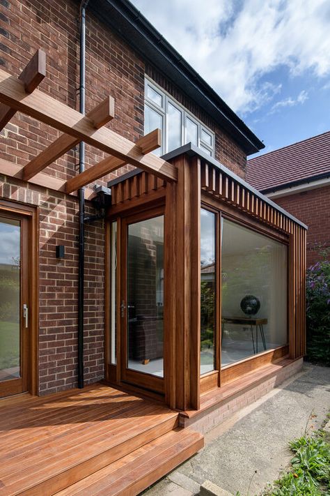 Front Porch Extension, Timber Porch, Patrick House, Bungalow Extension, Wall Extension, Terrace Extension, 70’s House, Brick Shed, Porch Extension