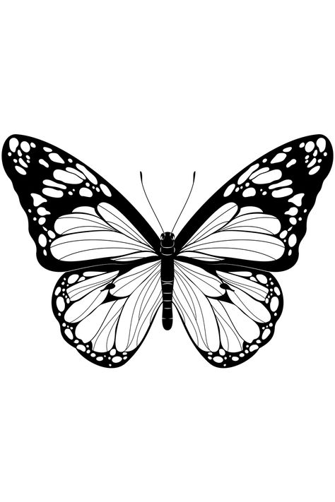 Embrace the beauty of nature with these stunning butterfly tattoo designs. #tattoo #tattooideasfemale #butterflytattoo Butterfly Tattoo For Black Women, Large Butterfly Tattoo Thigh, Big Butterfly Tattoo On Thigh, Butterfly Tattoo Big, Large Butterfly Tattoo, Big Butterfly Tattoo, Rose Vine Tattoos, Cupid Tattoo, Cool Shoulder Tattoos