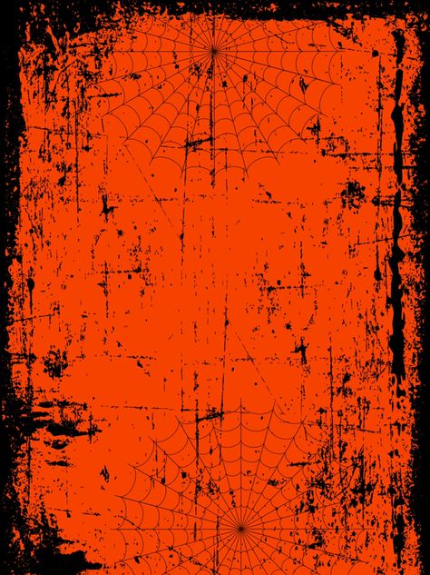 Orange Horror Aesthetic, Orange Halloween Background, Orange Spider, Scary Backgrounds, Orange Texture, Space Pictures, Orange Aesthetic, Orange Wallpaper, Character Ideas