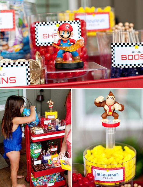 Super Mario Inspired Party Fun! 12 Creative Ideas (Part 1) // Hostess with the Mostess® Super Smash Bros Party, Super Mario Brothers Birthday Party, Super Mario Brothers Party, Super Mario Brothers Birthday, Mario Bros Birthday Party Ideas, Super Mario Bros Birthday Party, Super Mario Bros Party, Mario Bros Birthday, Mario Bros Party