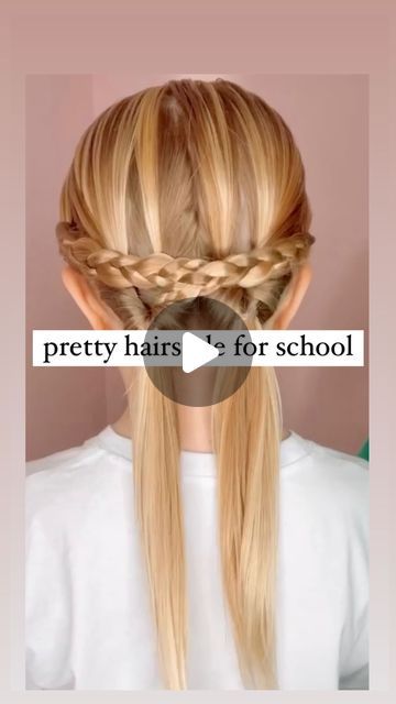 2,427 likes, 14 comments - audreymcclellan on December 28, 2023: "PRETTY HAIRSTYLE FOR SCHOOL ❤️ Here’s a fun hairstyle for school. I love how easy this one ..." Hairstyles Using Hair Loop Tool, Zelda Hair, Pretty Hairstyles For School, Topsy Tail Hairstyles, Hairstyle For School, Topsy Tail, Braid Inspiration, Mens Braids Hairstyles, Black Kids Hairstyles