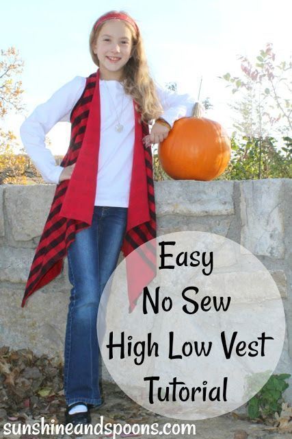 Flannel Vest Diy, Vest Looks Women Style, Long Vest Pattern, Diy Vest, Vest Tutorial, Fleece Projects, Clothes Upcycle, Flannel Vest, Diy Fashion Trends