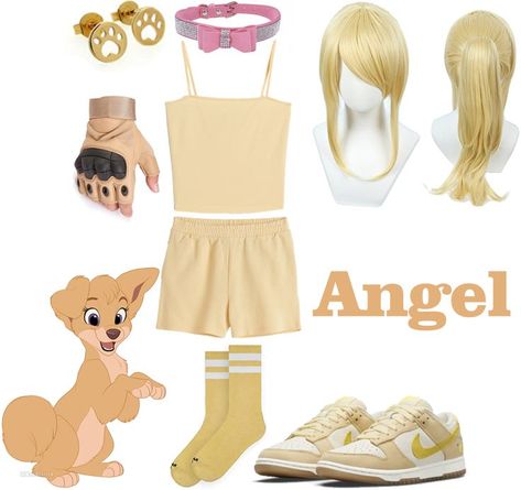 #Disney #FemaleDog #LadyandtheTramp #Cosplay #Outfits The Lady And The Tramp, Angel Cosplay, Girly Accessories, Lady And The Tramp, Cosplay Outfits, The Lady, Cute Outfits, Angel, Disney