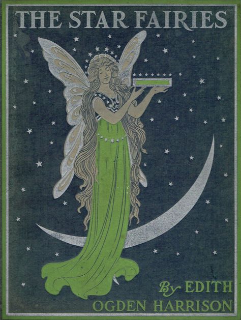 “The Star Fairies and Other Fairy Tales” by Edith Ogden Harrison with illustrations by Lucy Fitch Perkins  Source Illustration Art Nouveau, Grey Alien, Psy Art, Fairy Aesthetic, Picture Collage Wall, Fairytale Art, Arte Inspo, Photo Wall Collage, Poster Retro