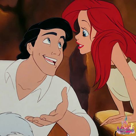 Eric Little Mermaid, Eric And Ariel, Prince Eric And Ariel, Ariel And Eric, Disney Romance, Official Disney Princesses, Disney Princesses And Princes, Disney Princess Images, Prince Eric