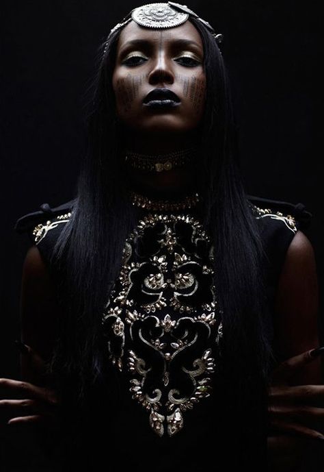 Jasmine Tookes is styled by Tetsuharu Kubota  - ‘In A State Of Grace’ for Lurve magazine’s fall issue. Jasmin Tookes, The Blacker The Berry, Afro Goth, African Goddess, Shanina Shaik, Chanel Iman, Robert Mapplethorpe, Jasmine Tookes, State Of Grace