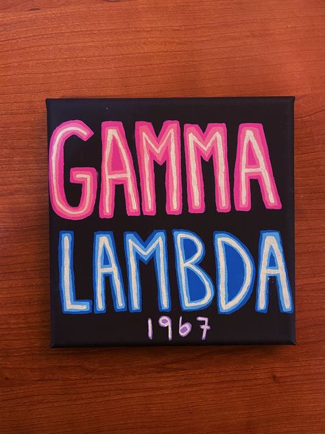 Easy Sorority Canvas, Sorority Canvas Art, Sorority Canvas Paintings, Sorority Paintings, Big/little Baskets, Letter Painting, Letters Sorority, Big Little Canvas, Sorority Art