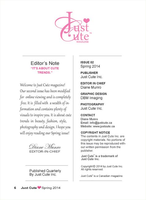 Magazine Content Ideas, Editors Note Magazine, Editor's Note Magazine, Fun Magazine, Editors Note, Magazine Ideas, Magazine Editor, Pub Design