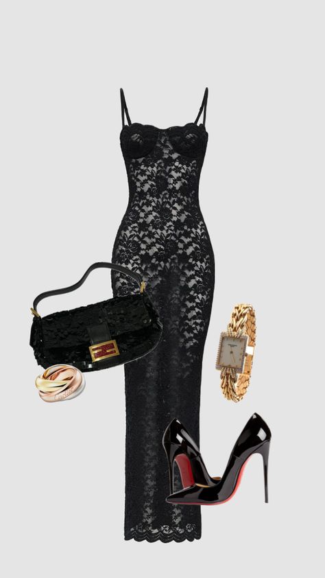 Club Outfits Polyvore, Clubbing Outfits Black Women, Paddock Fashion, Award Show Outfits, Baddie Glam, Y2k Outfits Men, Academia Aesthetic Outfit, Award Show Dresses, Award Show