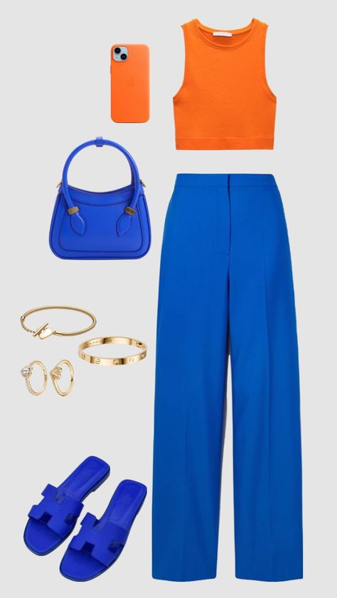 Sunday Brunch Outfit Summer Classy, Sunday Brunch Outfit Summer, Brunch Outfit Summer, Sunday Brunch Outfit, Trendy Outfits Inspiration, Monochromatic Fashion, Colour Combinations Fashion, Color Combos Outfit, Color Blocking Outfits