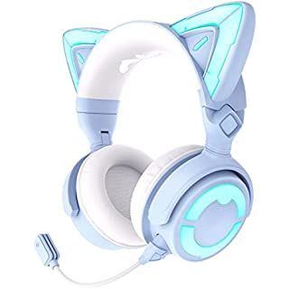 Cute Cat Headphones, Yowu Cat Headphones, Electric Gadgets, Cat Ear Headset, Kuromi Outfit, Cat Headphones, Cute Headphones, Desk Buddy, Airpod Pro