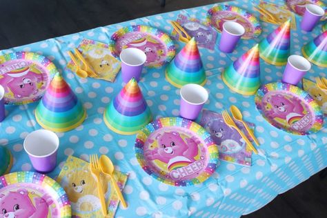 Care Bears Party Ideas | Party Ideas & Activities by Wholesale Party Supplies Care Bears Birthday Party Ideas, Care Bear Birthday Party Ideas, Bears Birthday Party, Care Bears Birthday, Sanrio Birthday, Care Bears Birthday Party, Bday Themes, Care Bear Party, Care Bear Birthday