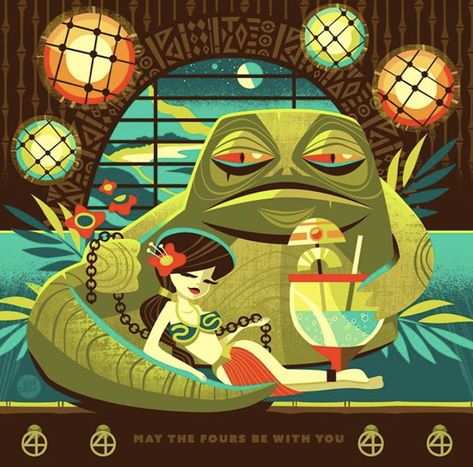 Jeff Granito, Tiki Pop, Tiki Hawaii, Leia Star Wars, Tiki Bar Decor, Tiki Lounge, Tiki Art, The Jetsons, Traditional Tattoo Art