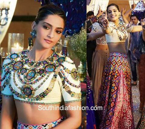 sonam kapoor dresses lehengas veere di wedding 600x535 Veere Di Wedding Outfits, Wedding Hairstlyes, Sonam Kapoor Fashion, Veere Di Wedding, Chick Flick, Chignon Wedding, Simple Lehenga, Mehendi Outfits, Braided Updo Wedding