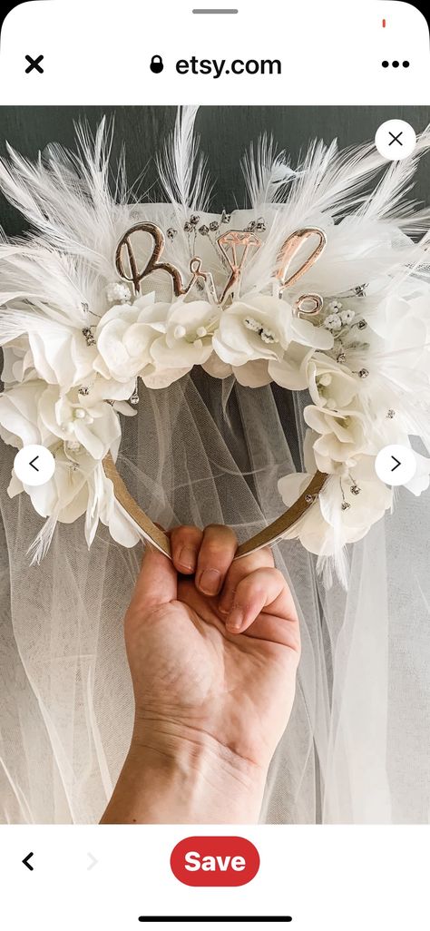 Bride Headband Bachelorette, Ivory Hydrangea, Headband Bride, Hydrangea Petals, Crown Bride, Feather Crown, Crystals White, Groom Gifts, Layered Veil