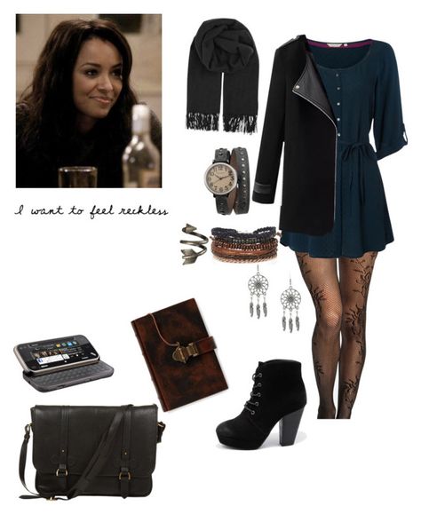 "Bonnie Bennett" by rosehathaway-dcc on Polyvore featuring mode, Daines & Hathaway, TOKYObay, White Stuff, Therapy, BeckSÃ¶ndergaard et River Island Bonnie Bennett Outfits, Witchy Outfits, Vampire Diaries Outfits, Bonnie Bennett, White Stuff, Autumn Cozy, Teen Wolf, Outfits Aesthetic, Vampire Diaries