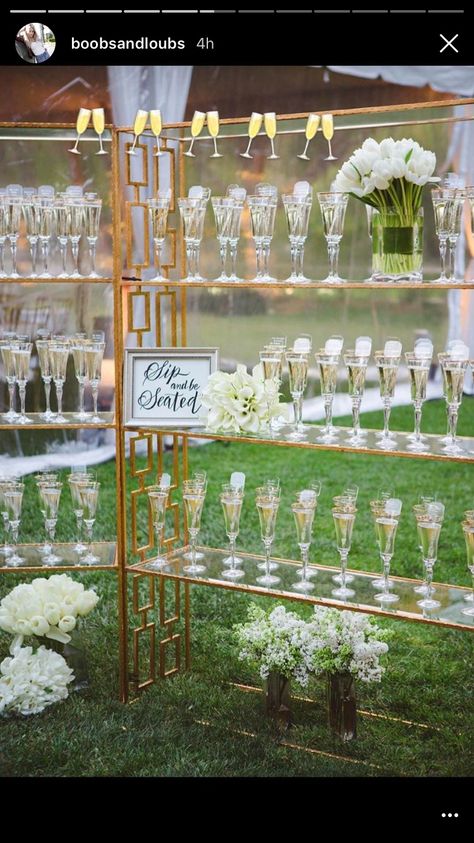 "Sip and be Seated" table assignments. Kind of love this... Sip And Be Seated, Wedding Walk, Vowel Renewal, Wedding Sign Decor, Luxury Weddings Reception, Matric Dance, Bubbly Bar, Mediterranean Wedding, Luxury Wedding Decor