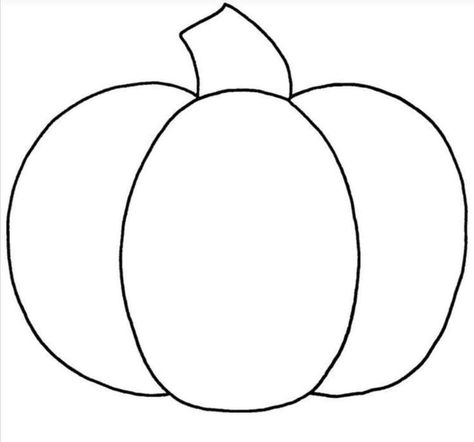 Simple Pumpkin Drawing, Halloween Craft Templates, Crafts Template, Babysitting Crafts, Pumpkin Drawing, Halloween Crafts, Halloween, Drawings