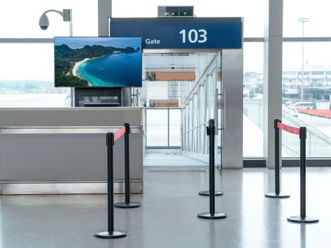 An annoying inconvience might just pay off -- literally. Airport Security Check, Airport Check In, Airlines Branding, Airport Design, Checked Luggage, Air Travel, Gate Design, Lawyer, Gate