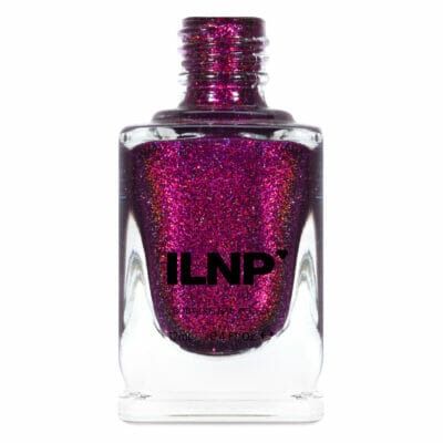 ILNP Boutique Effect Nail Polish | Premium Holographic Shades Berry Nail Polish, Ilnp Nail Polish, Berry Nails, Shimmer Nail Polish, Pink Sparkles, Nail Shimmer, Holographic Nail Polish, Red Sparkle, Rush Hour