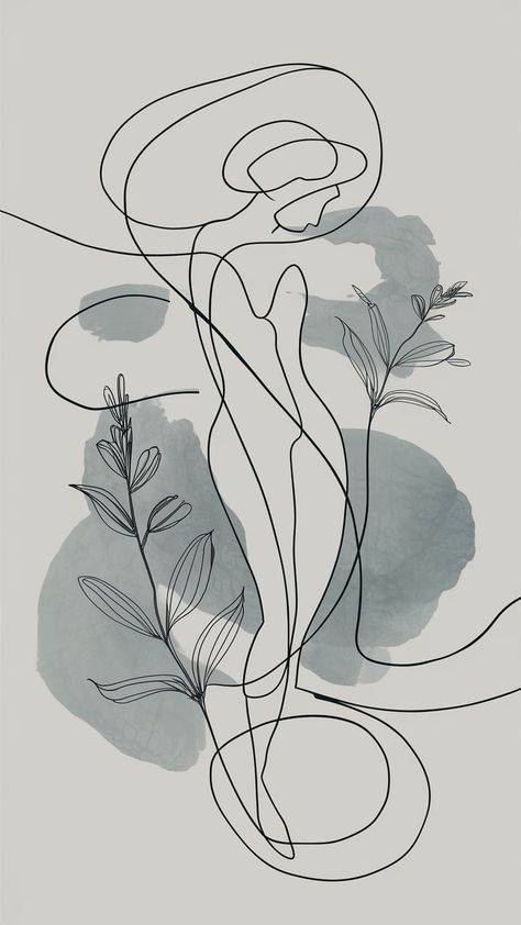 Explore our captivating minimalist line art prints that elegantly blend the human form with nature. Inspired by Bauhaus simplicity and Japanese ink wash techniques, these artworks feature flowing curves and a soft, muted color palette. Each delicate outline embodies tranquility and grace, inviting serenity into your space. Perfect for art lovers seeking sophistication and calm. #MinimalistArt #LineArt #HomeDecor #Tranquility Art Using Lines, Line Art Prints, Harmony Art, Art And Nature, Art Teaching, Minimalist Line Art, Muted Color Palette, Ink Wash, Human Form