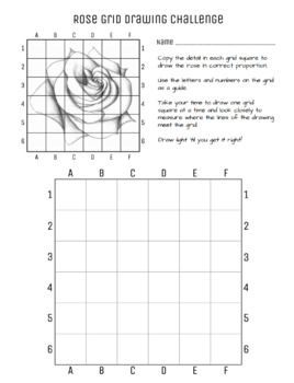 Grid Drawing practice worksheet in PDF form. Even if you don't intend to do more extensive grid drawing project, this is a handy worksheet to have for early finishers, substitute plans, or technique days. Grid Drawing Practice, Grid Drawing Worksheet Free Printable, Grid Drawing Worksheet, Drawing Worksheet, Grid Drawing, Substitute Plans, 2024 Art, Pencil Drawing Tutorials, Art Theory