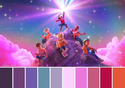 Disney Color Palette, Turning Red Disney, Turning Red Movie, Red Color Pallets, Red Colour Scheme, Movie Color Palette, Red Disney, Red Color Palette, Red Colour Palette