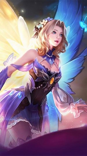 Lunox, Butterfly Seraphim, Skin, Mobile Legends, 4K phone HD Wallpapers, Images, Backgrounds, Photos and Pictures Miya Mobile Legends, Akali League Of Legends, Alucard Mobile Legends, Anime Mobile, The Legend Of Heroes, Wallpaper Animes, Anime Wallpaper Phone, Hero Wallpaper, Arte Fantasy