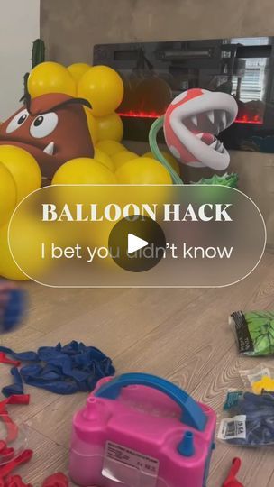 Graduation Balloon Garland, Balloon Garland Tutorial, Balloon Hacks, Garland Tutorial, Balloons Ideas, Wooden Backdrops, Benson Boone, 55th Birthday, Party Stand