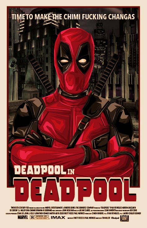 Deadpool by Richie Gonzalez - Home of the Alternative Movie Poster -AMP- Deadpool Poster, Movie Posters Decor, Marvel Movie Posters, Disney Movie Posters, Deadpool Movie, Comic Poster, رعب نفسي, Movie Poster Wall, Marvel Posters