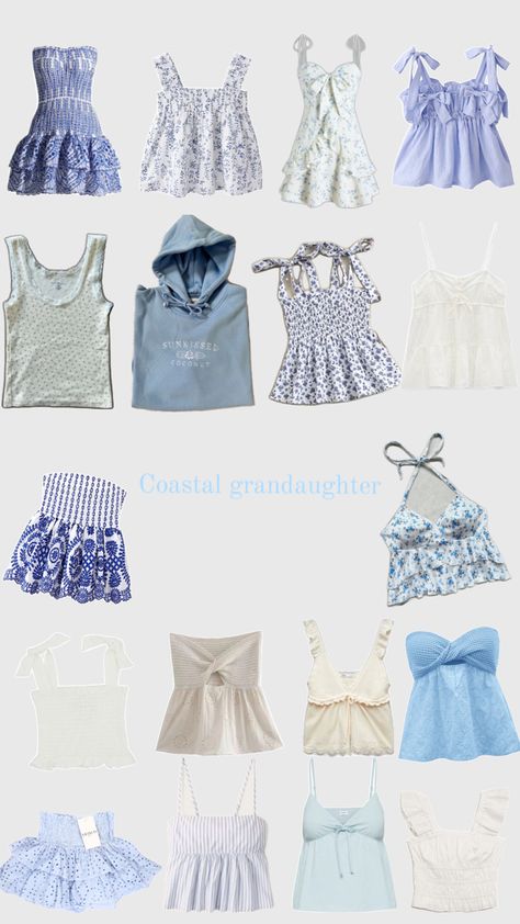 Inspo on cute coastal fits🐚⚓️ Coastal Fashion, Beach Wardrobe, Coast Style, First Day Of School Outfit, Coastal Granddaughter, Coastal Vibes, School Fits, Cute Everyday Outfits, Girly Outfits