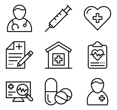 Event Wayfinding, Medicine Icon, Doctor Icon, Hospital Icon, Health Icon, Healthcare Logo, Isometric Drawing, Free Icon Set, Planner Icons