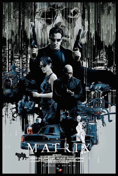 The Matrix Movie, Movie Artwork, Best Movie Posters, Septième Art, Classic Movie Posters, Movie Posters Design, Cinema Posters, Alternative Movie Posters, Movie Poster Art