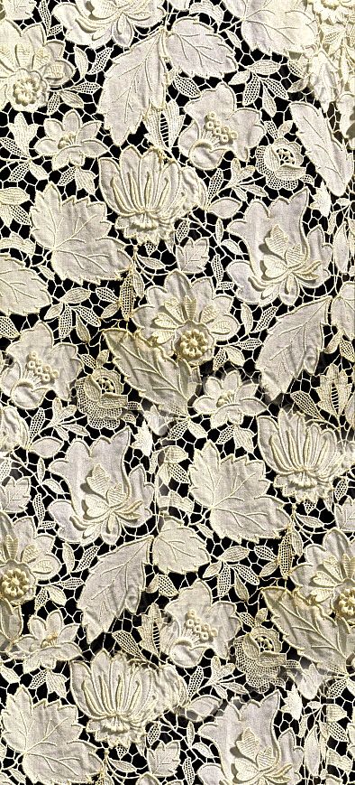 Different Types Of Lace Fabric, Antique Lace Pattern, Types Of Lace Fabrics, Murmuring Cottage, Romance Background, Romantic Fabric, Lace Collage, Floral Cutwork, Venetian Lace