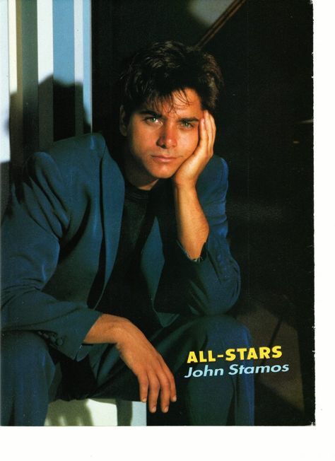 John Stamos 90s, John Stamos Young, 90s Heartthrobs, Teen Magazines, Childhood Crushes, Mc Hammer, Uncle Jesse, John Stamos, 80s Men