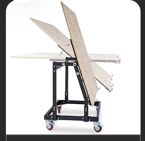 Lumber Rack, Storage Outdoor, Shop Stand, Mobile Workbench, Miter Saws, Welding Cart, Steel Frame Construction, Diy Welding, Rockler Woodworking