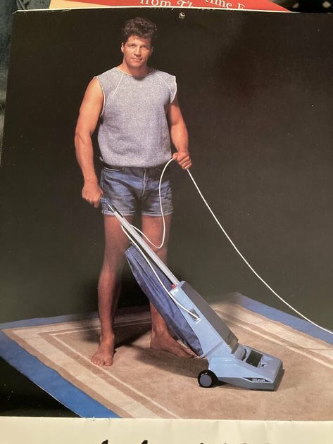 “Every Woman’s Fantasy”: People Online Are Cracking Up At This Resurfaced Calendar From The ‘80s Featuring Handsome Men Doing Various Chores (11 Pics) Fantasy People, Make A Calendar, Create A Calendar, One Twitter, House Chores, Pin Up Outfits, The Right Man, Man Images, People Online