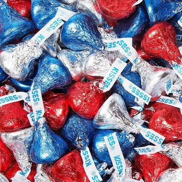 Remember our fallen soldiers and celebrate the freedoms they allowed us to have with Memorial Day candy at Candy Warehouse! Shop our selection of patriotic candy today. Blue Hershey Kisses, Hershey Kisses Chocolate, Online Candy Store, Kisses Candy, Hershey's Kisses, Milk Chocolate Candy, Pink Foil, Kisses Chocolate, Bulk Candy