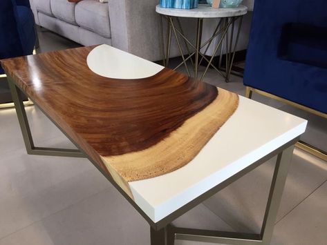 For Purchase send me message Centre Table Design Wooden, Table Design Wooden, Raw Wood Coffee Table, Epoxy Furniture, Centre Table Design, Rustic Wood Projects, Diy Resin Table, Epoxy Coffee Table, Epoxy Tables