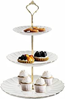 Wedding Dessert Cupcakes, Feast Wedding, Bakery Pastries, Dinner Feast, Ceramic Cake Stand, Three Tier Stand, Cake Stand Wedding, 3 Layer Cakes, Cake Stand Ceramic