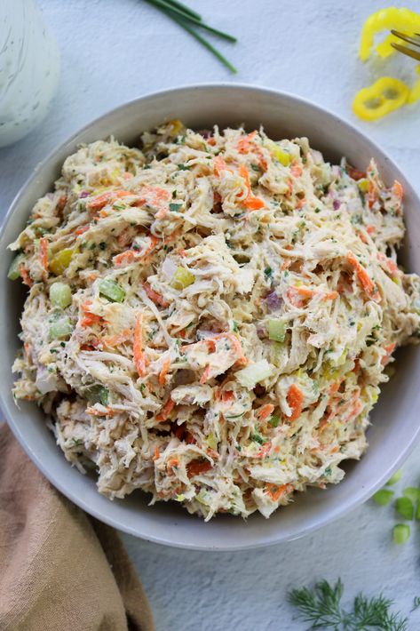 Chicken Salad Without Mayo, Ranch Chicken Salad Recipe, Chicken Salad No Mayo, Ranch Chicken Salad, Greek Yogurt Ranch Dressing, Yogurt Ranch, Yogurt Ranch Dressing, Greek Yogurt Ranch, Zesty Ranch